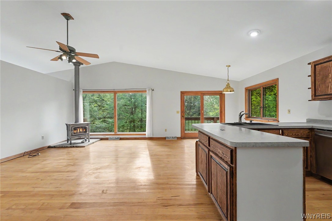 13389 West Schutt Road Sardinia, NY 14030 - Photo 9 of 34 13389 Schutt - Livingroom - Kitchen -1