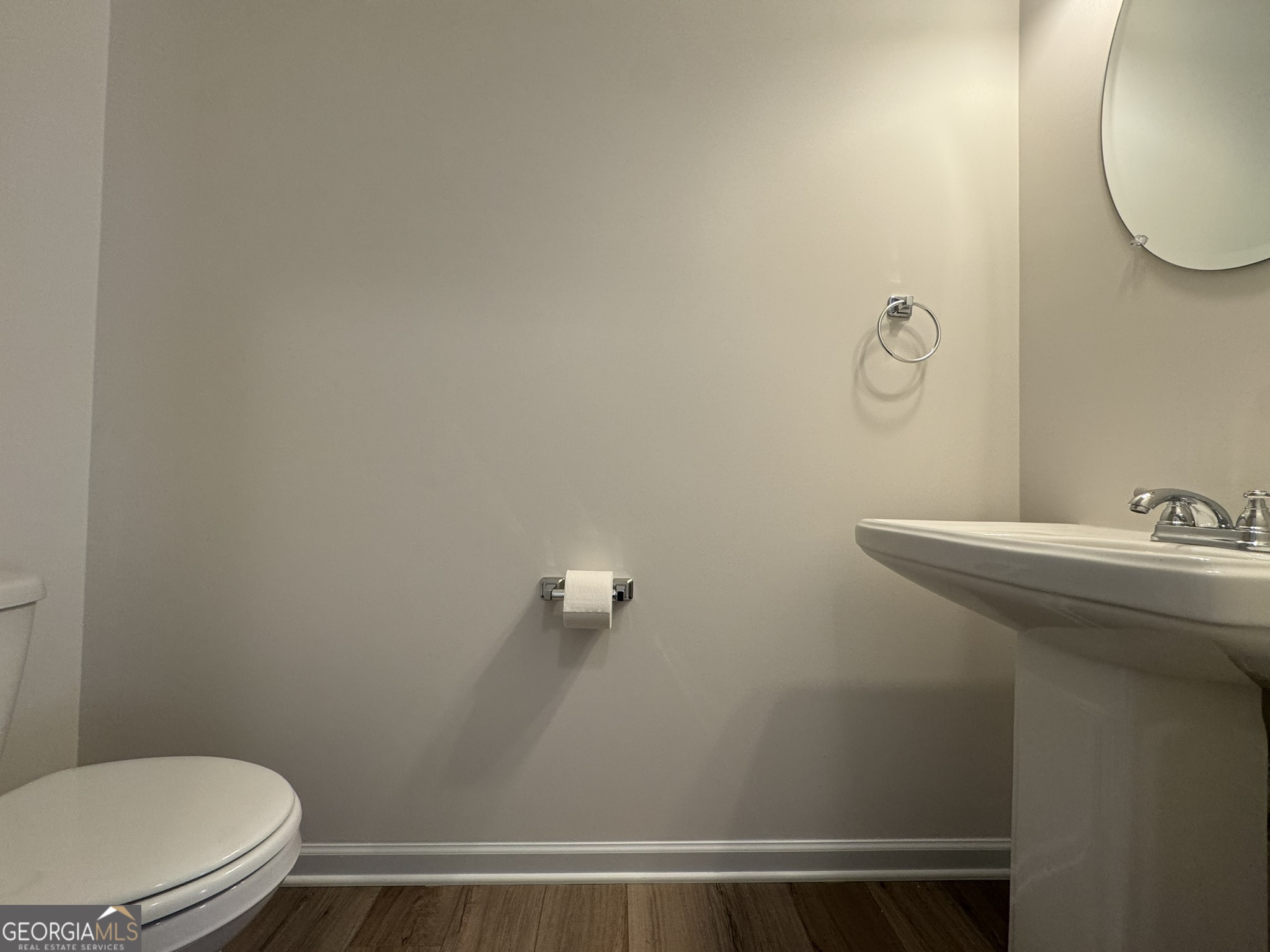 190 Fair Oak Lane Calhoun, GA 30701 - Photo 13 of 30 a bathroom with a sink a toilet and a mirror