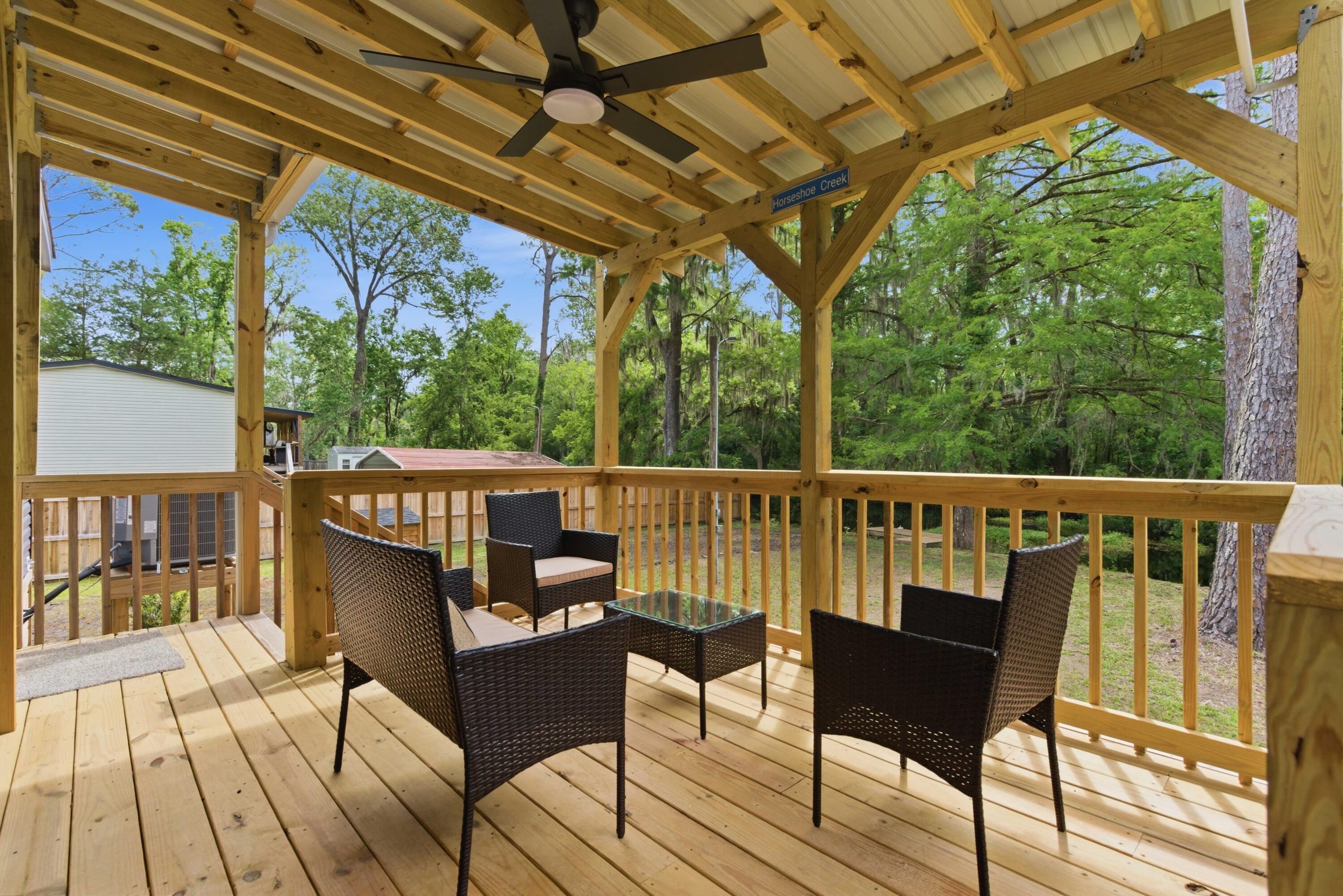 3323 Prices Bridge Lane Walterboro, SC 29488 - Photo 23 of 83 Covered Back Deck