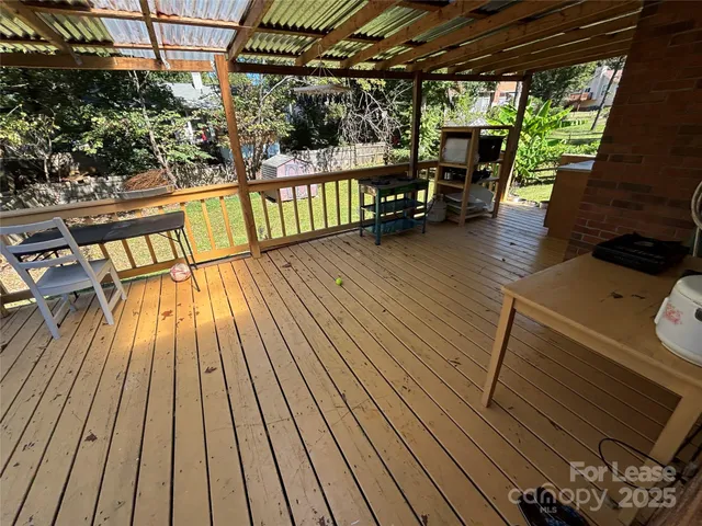 a view of outdoor space with sitting area