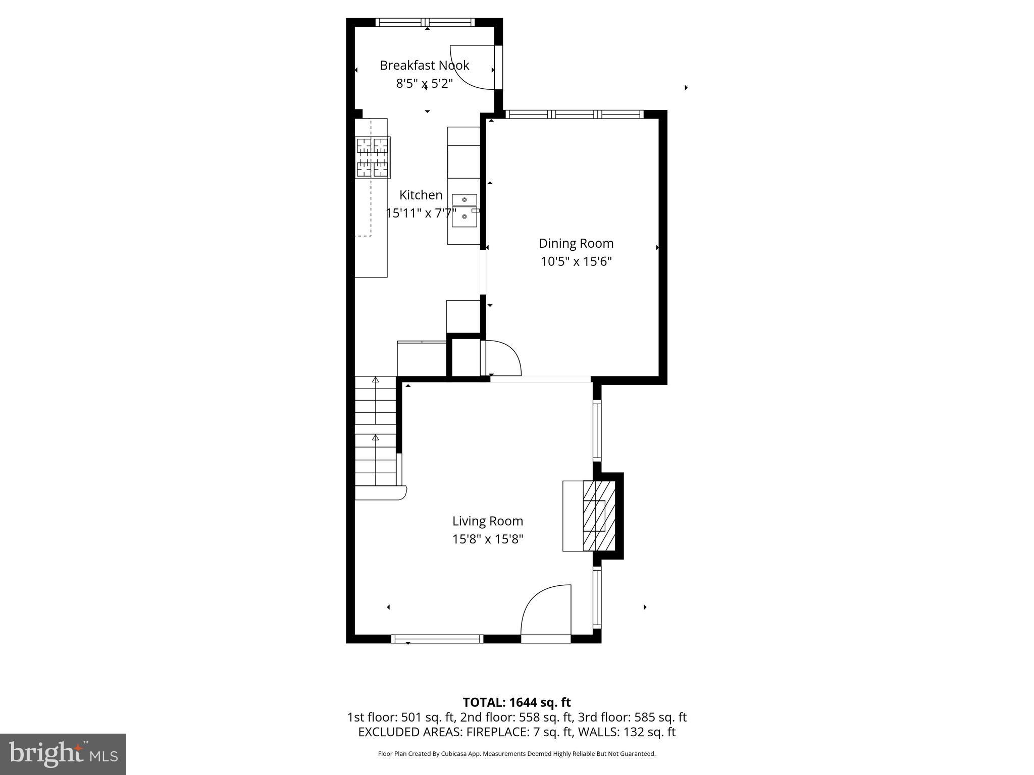 330 Burmont Road Drexel Hill, PA 19026 - Photo 32 of 35 First Floor Layout