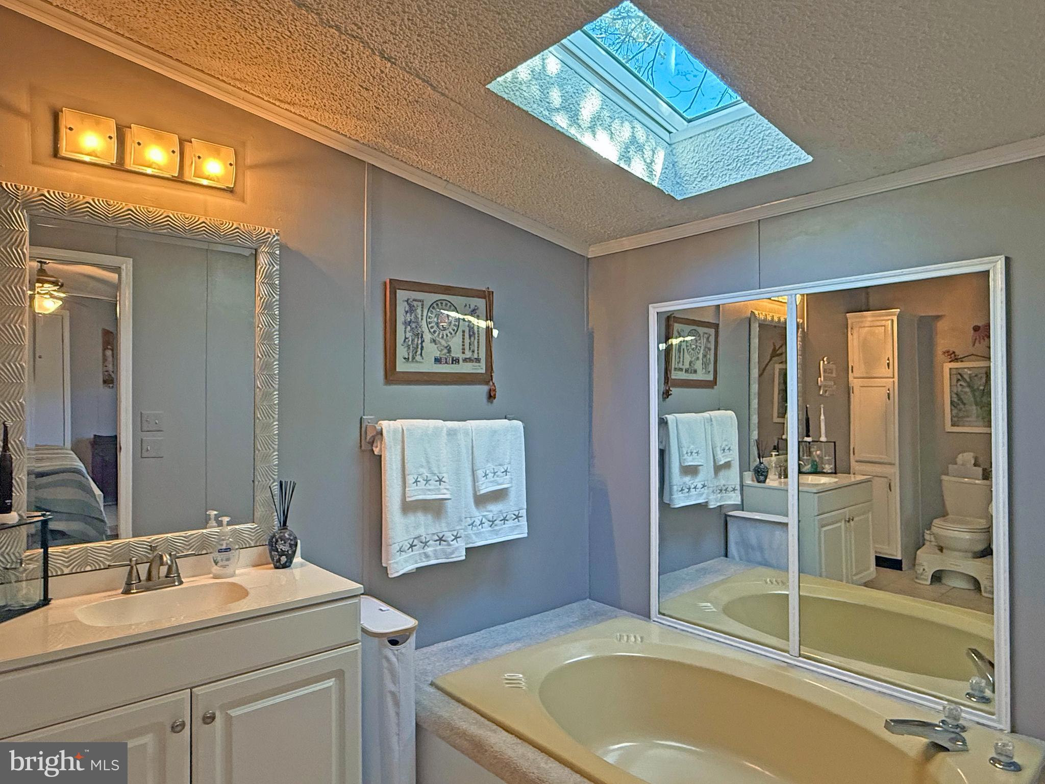 27137 Clipper Road, Unit M55 Millsboro, DE 19966 - Photo 28 of 48 a bathroom with a sink a toilet and shower