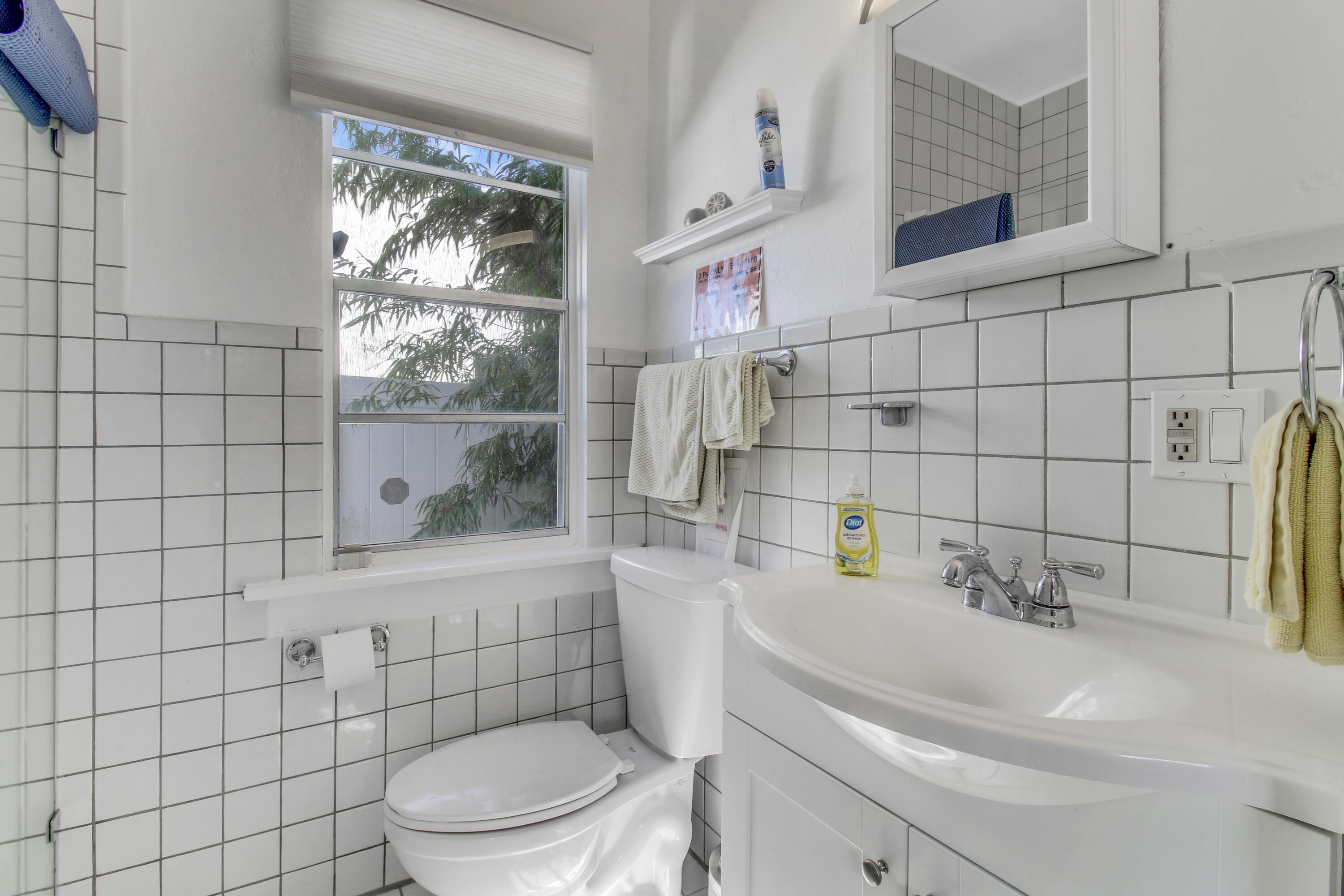 500 Mayflower Road West Palm Beach, FL 33405 - Photo 13 of 22 a bathroom with a sink a toilet and shower