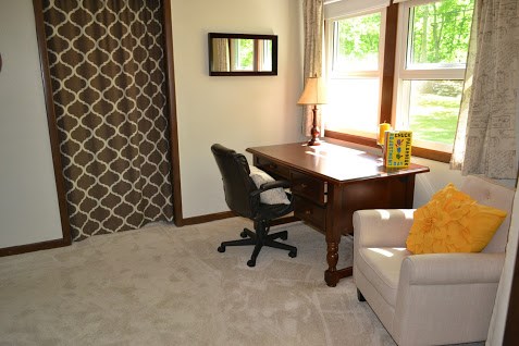 1050 Slocum Road North Kingstown, RI 02874 - Photo 10 of 26 Third bedroom - currently being used as an office facing the front yard.