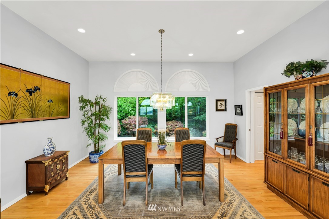 4191 Islander Way Anacortes, WA 98221 - Photo 10 of 40 a view of a dining room with furniture window and outside view