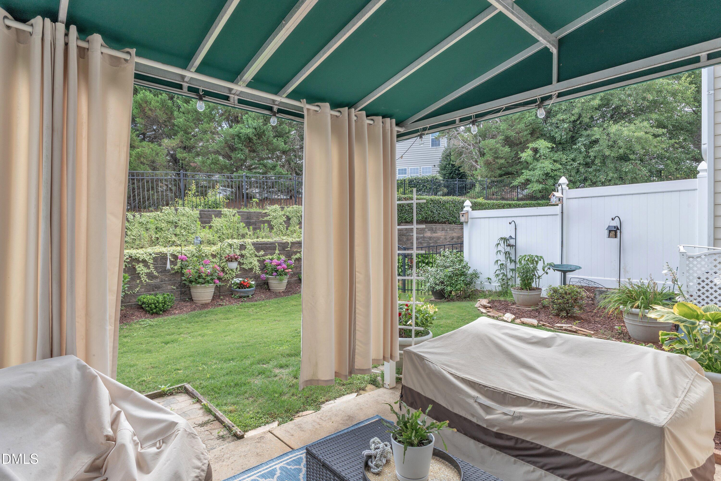 12227 Orchardgrass Lane Raleigh, NC 27614 - Photo 42 of 46 a view of backyard with green space