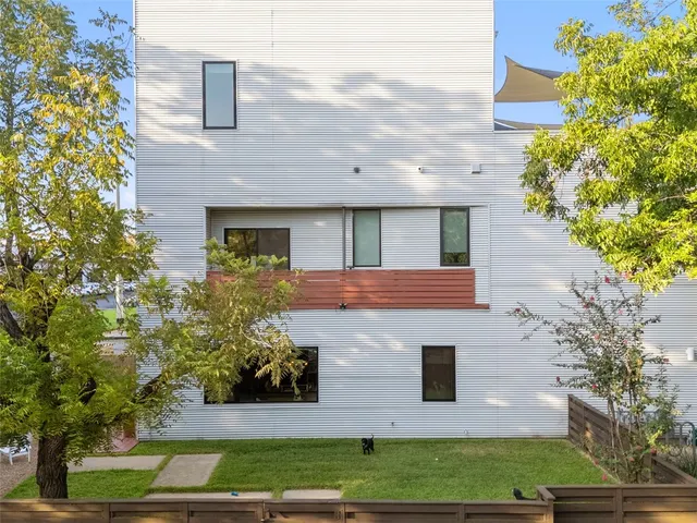 a view of a house with a patio
