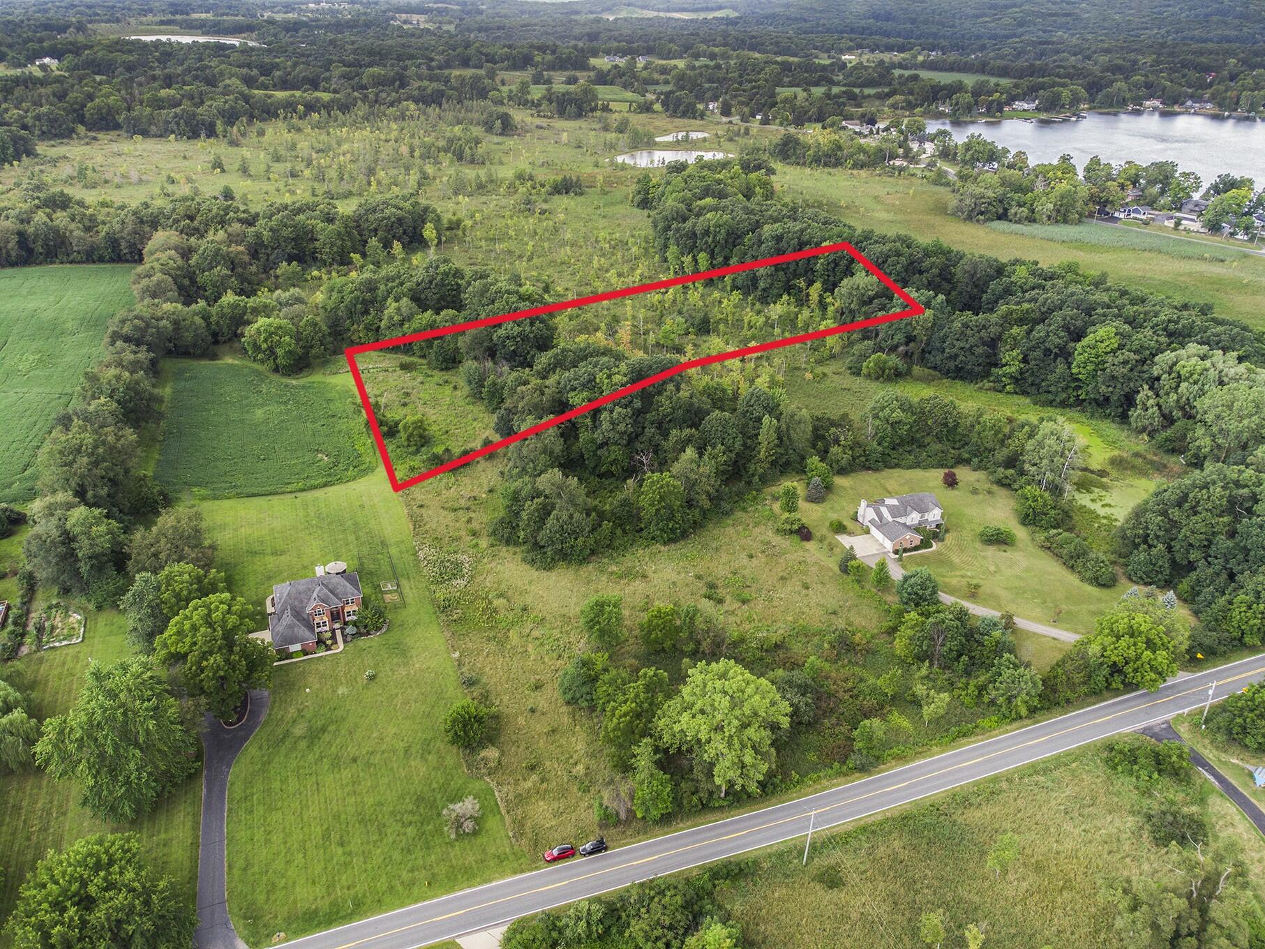 4752 Kalmbach Road Chelsea, MI 48118 - Photo 9 of 13 010_dji_0264 with lines 4752