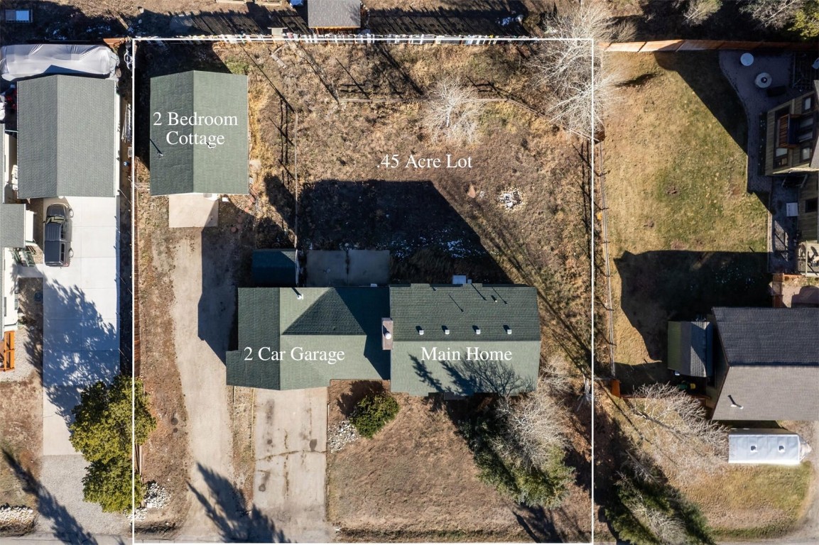 420 Reese Road Silverthorne, CO 80498 - Photo 2 of 50 an aerial view of a house with a yard