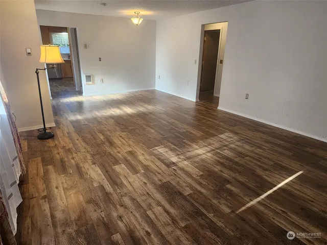 a view of empty room