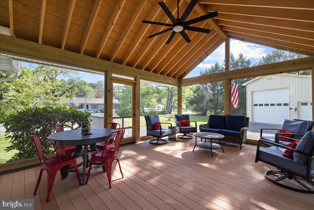 21271 Phillips Road Tilghman, MD 21671 - Photo 9 of 58 Back Porch Living