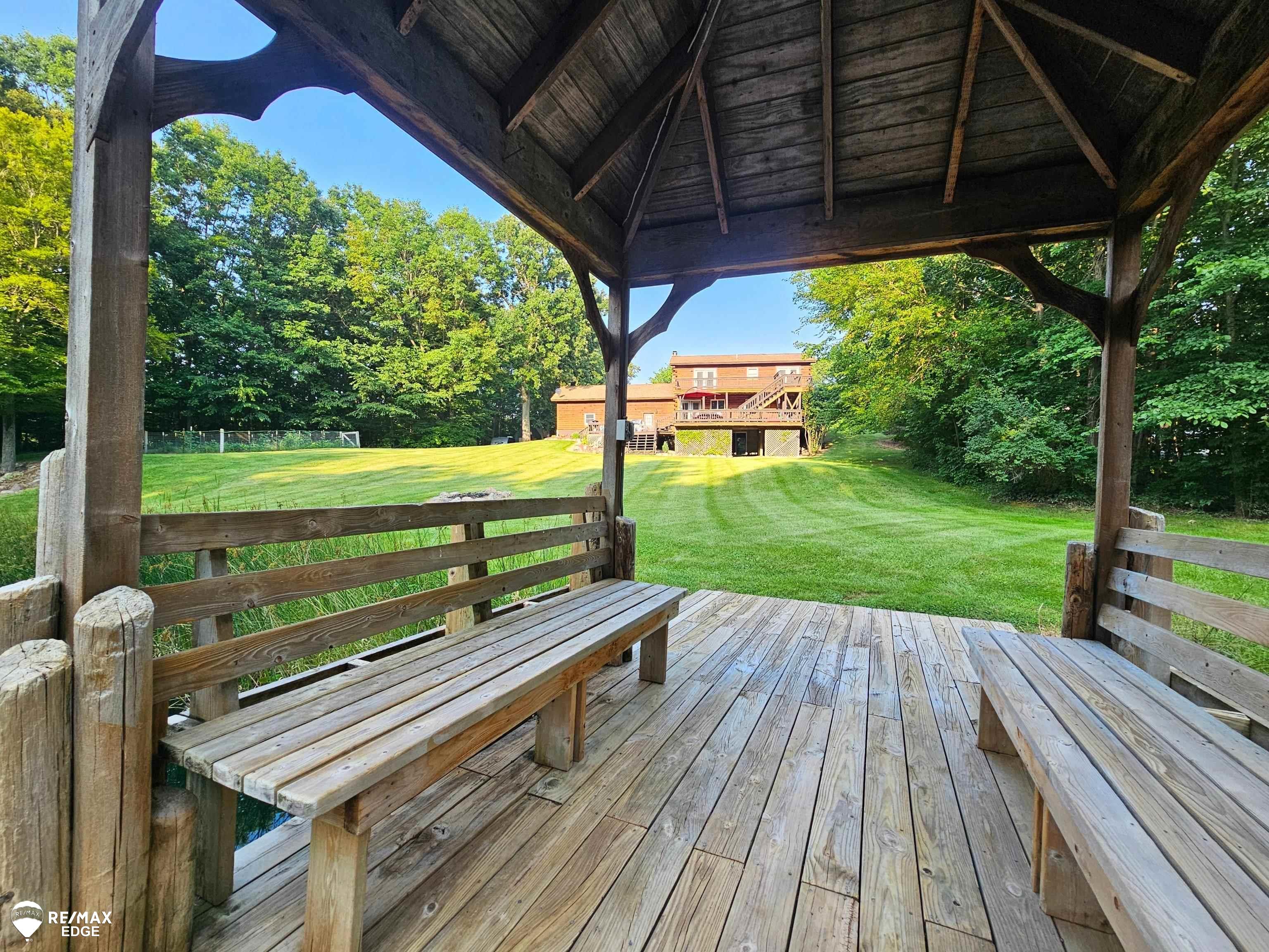 3524 Herd Road Metamora, MI 48455 - Photo 47 of 57 View From Gazebo