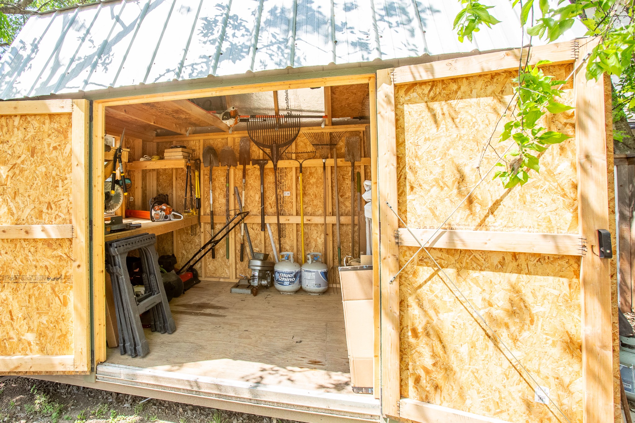 914 Bret Lane Austin, TX 78721 - Photo 3 of 34 Items in this storage shed convey with the sale of the home
