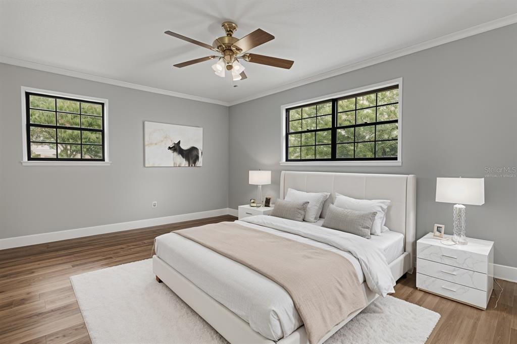 9 Sunny Road Ormond Beach, FL 32174 - Photo 18 of 33 a bedroom with a large bed and a window