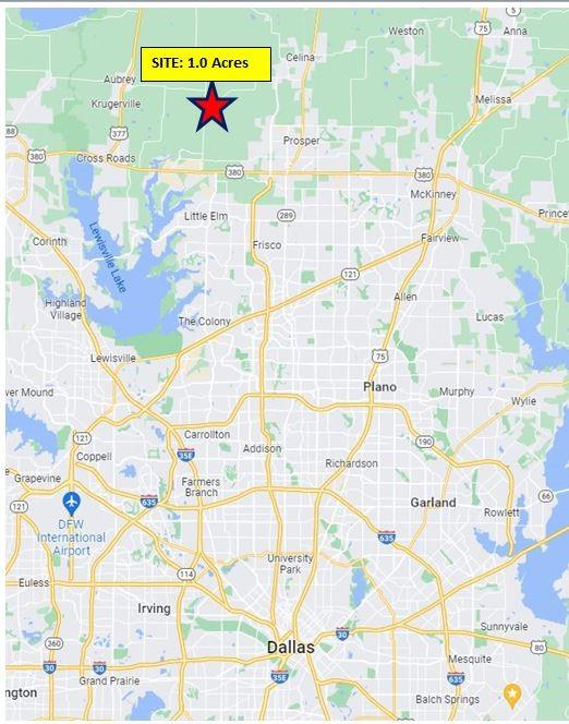 Tbd Old Dairy Farm Road Prosper, TX 75078 - Photo 8 of 8 Map