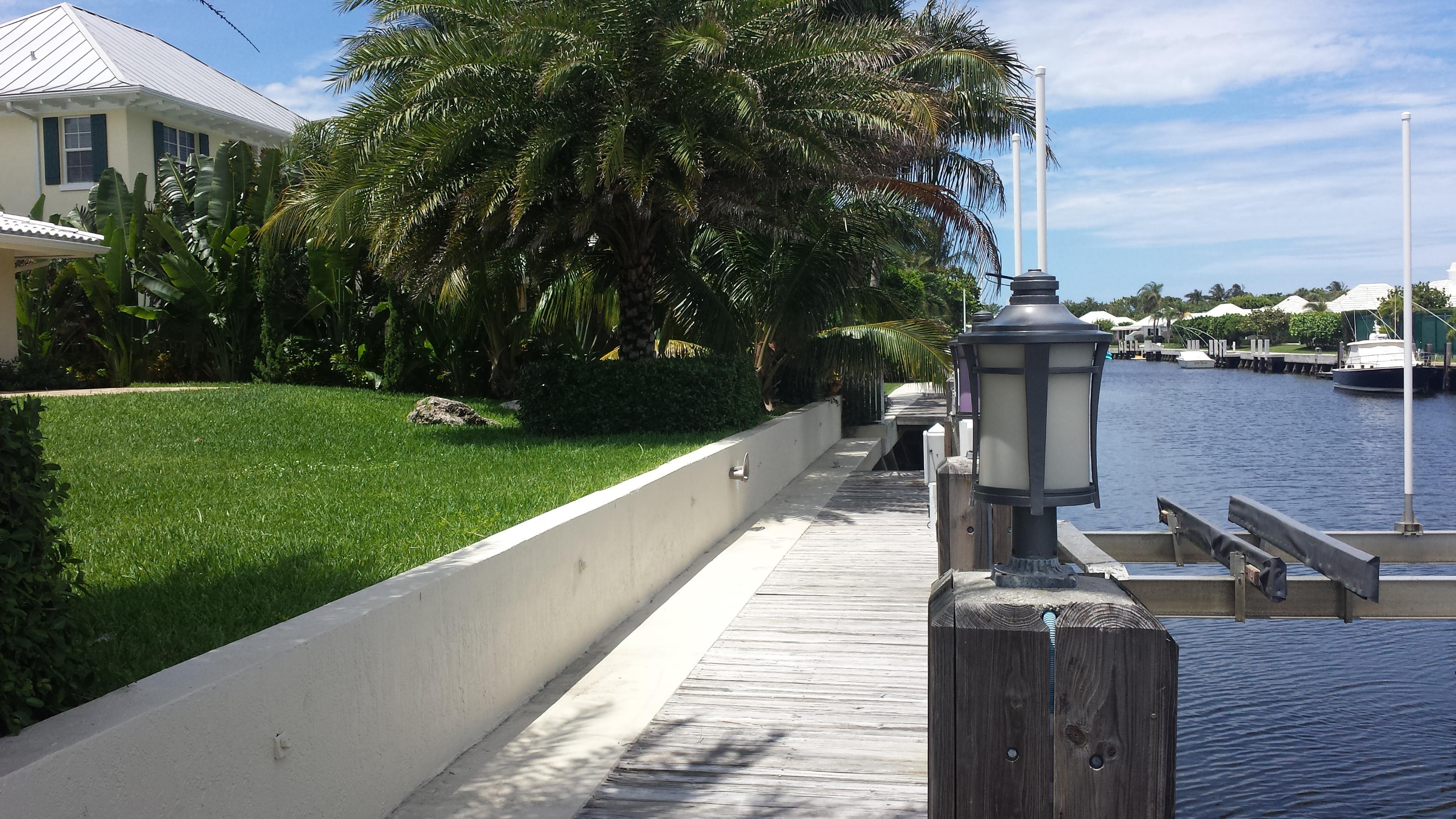 85 Island Drive South Ocean Ridge, FL 33435 - Photo 26 of 29 Island Seawall-Dock