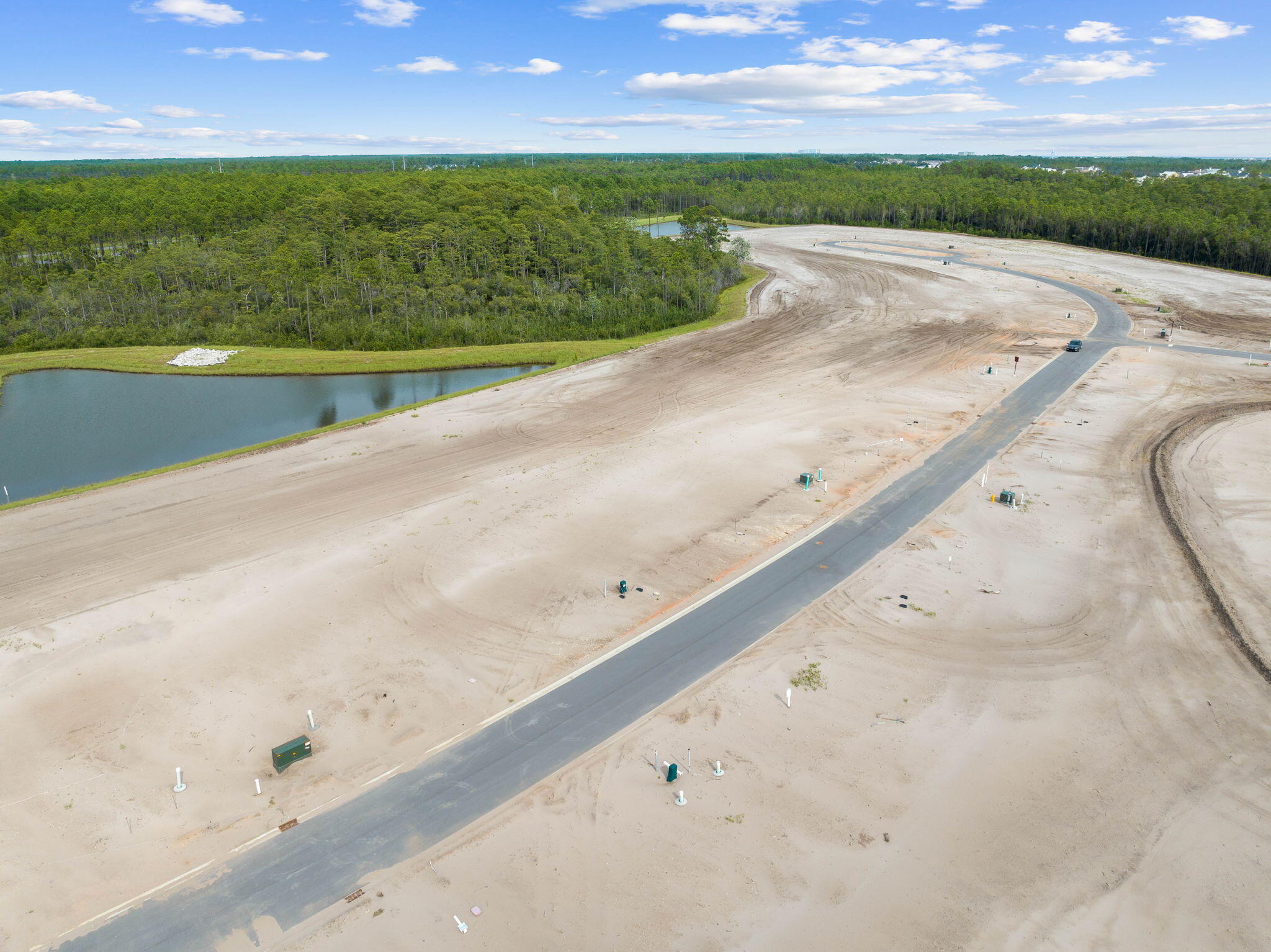 Lot 161 South Southern Cross Ln Inlet Beach Inlet Beach, FL 32461 - Photo 8 of 26 a view of an outdoor space and a lake view
