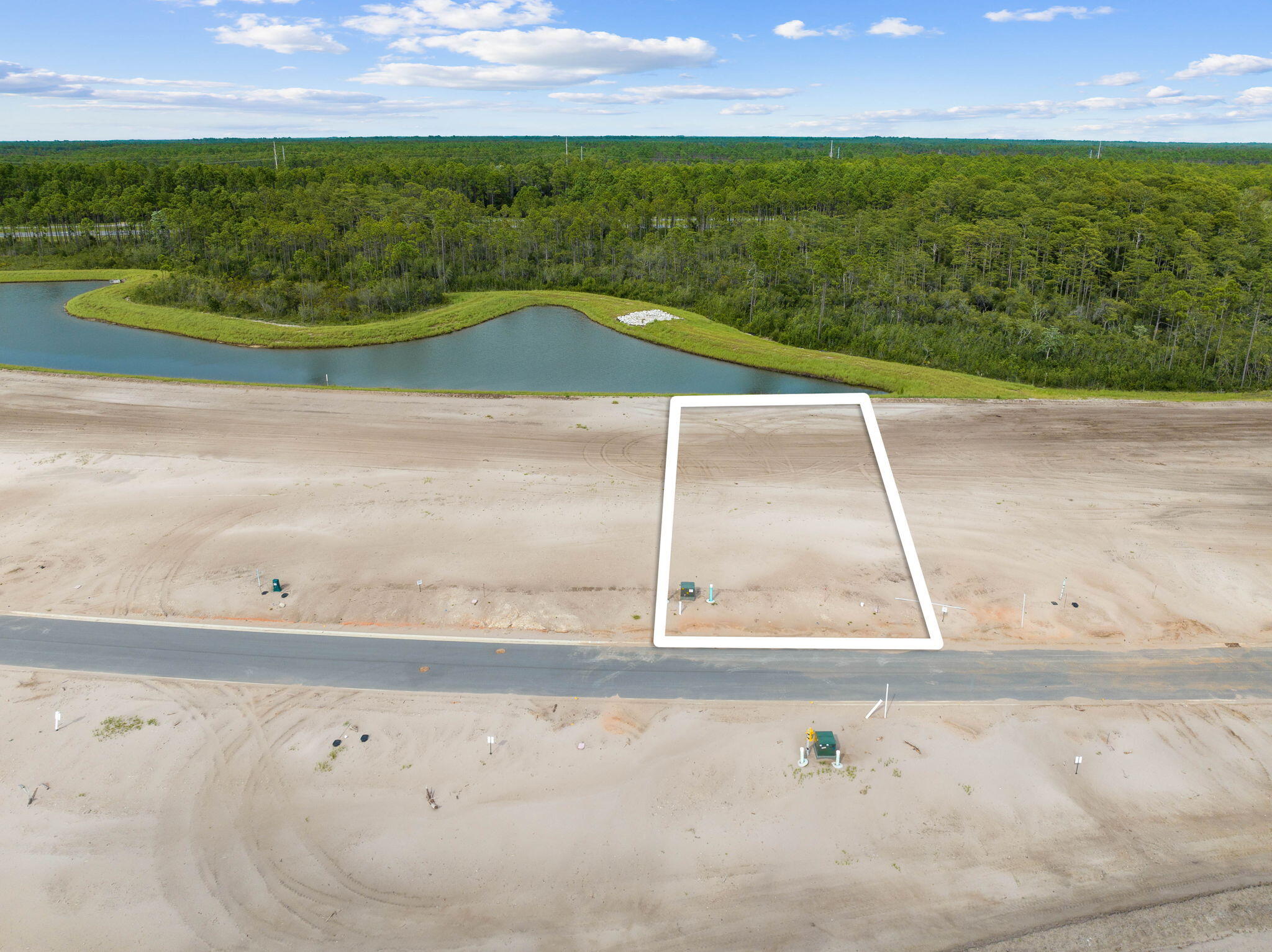 Lot 161 South Southern Cross Ln Inlet Beach Inlet Beach, FL 32461 - Photo 10 of 26 a view of a outdoor space