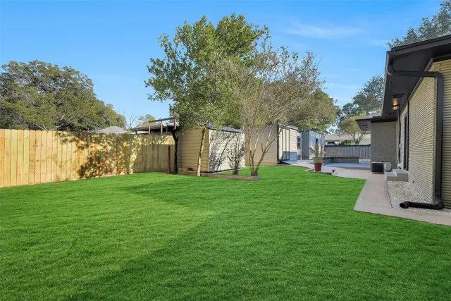 a view of a house with garden