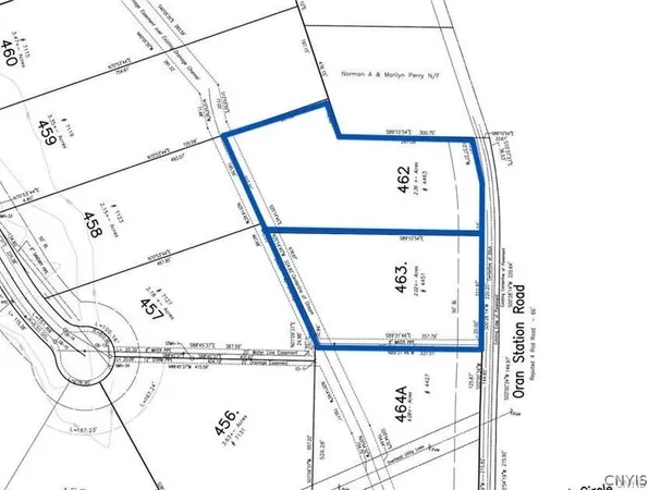 $165,000 | Lot 462 Oran Station Road, Manlius, NY 13104