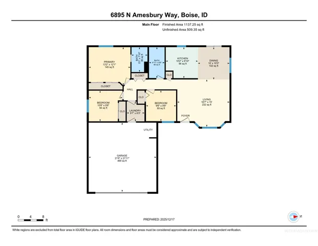 $438,000 | 6895 North Amesbury Way, Boise, ID 83714