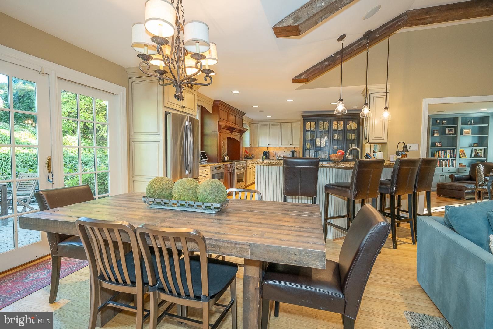 318 Chamounix Road Wayne, PA 19087 - Photo 13 of 55 a view of a dining room with furniture window and outside view
