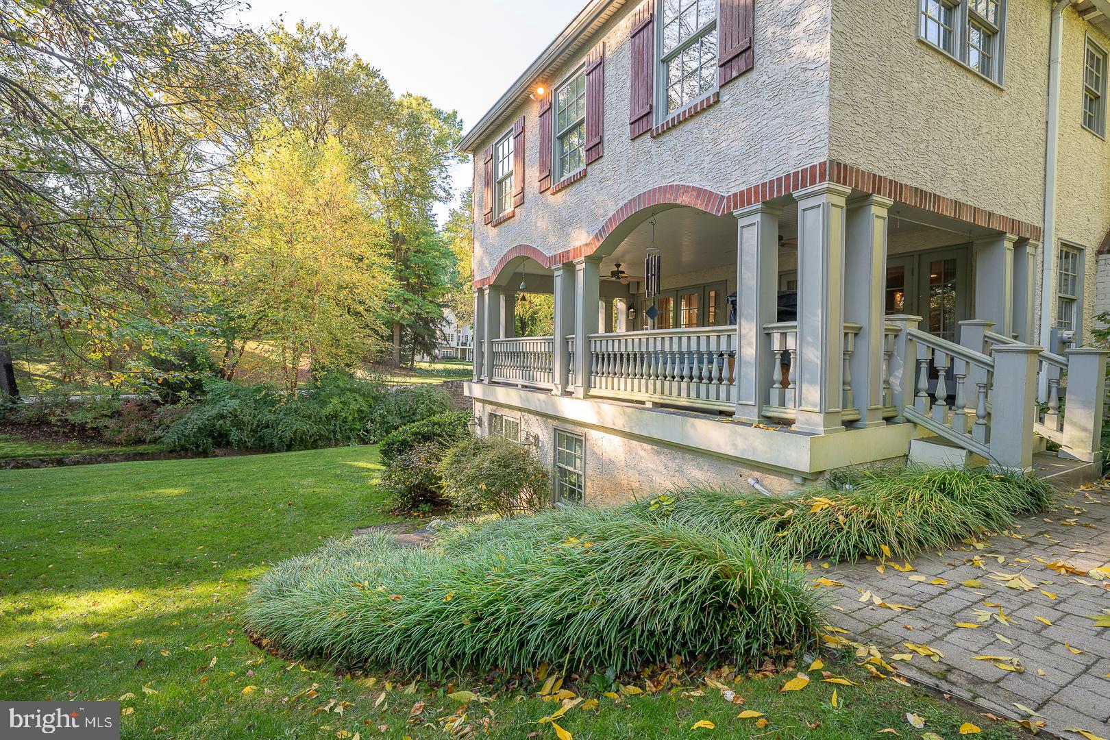 318 Chamounix Road Wayne, PA 19087 - Photo 44 of 55 a front view of a house with garden