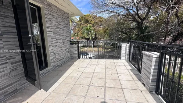a view of balcony