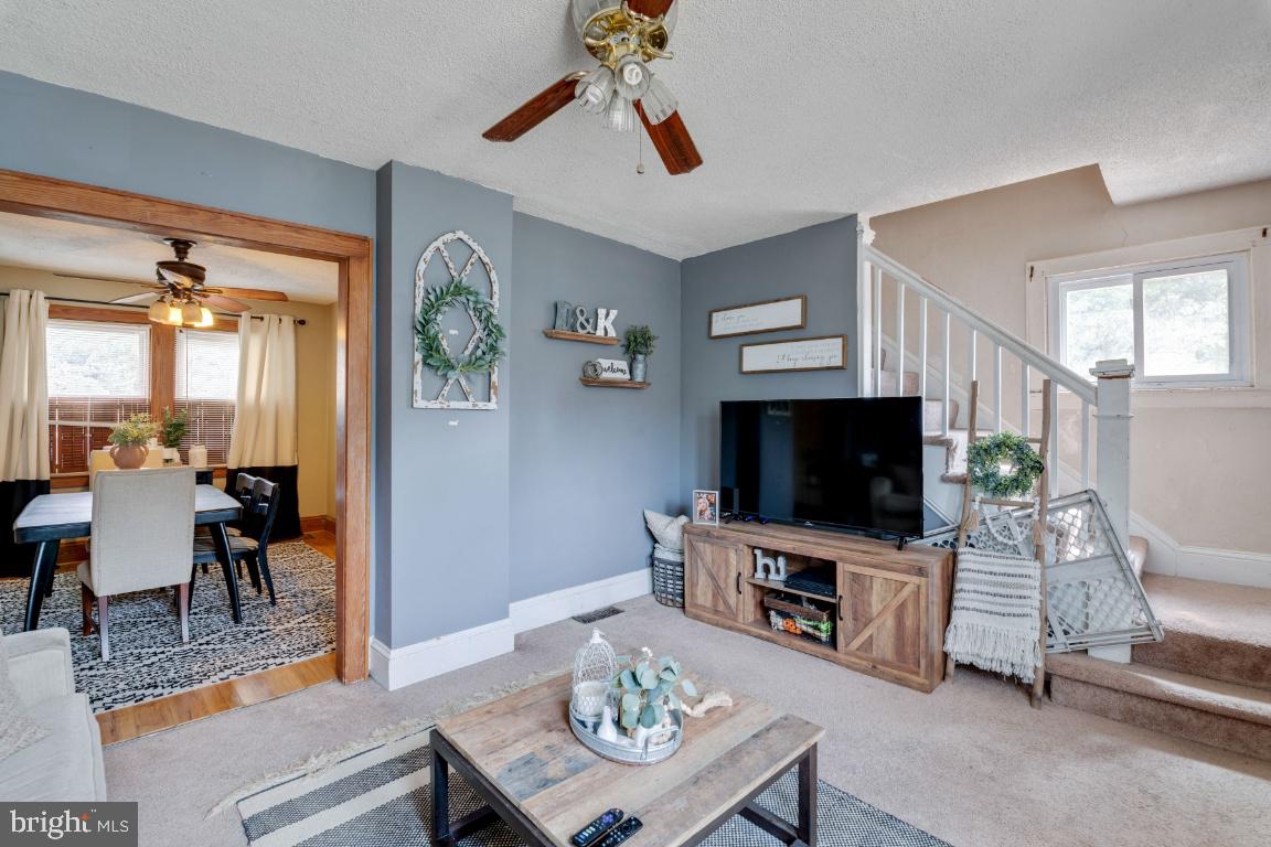 7046 Dunbar Road Baltimore, MD 21222 - Photo 2 of 37 Living Room open to Dining Room
