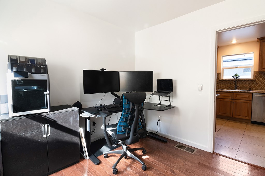 1935 Summit Avenue Pasadena, CA 91103 - Photo 10 of 27 a view of a workspace with furniture and wooden floor