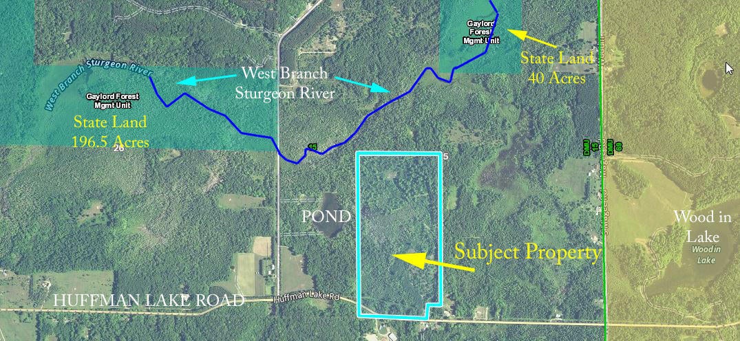 West Huffman Lake Road Vanderbilt, MI 49795 - Photo 2 of 16 Gallery Image 2