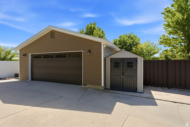 720 East Center Street Bountiful, UT 84010 - Photo 64 of 83 Detached 2-Car Garage and Shed