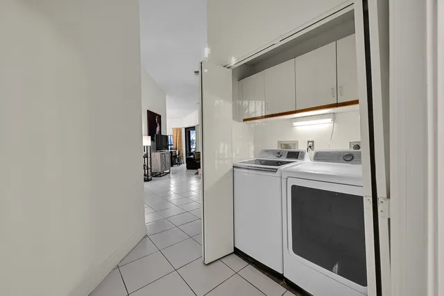 view of a building with a garden