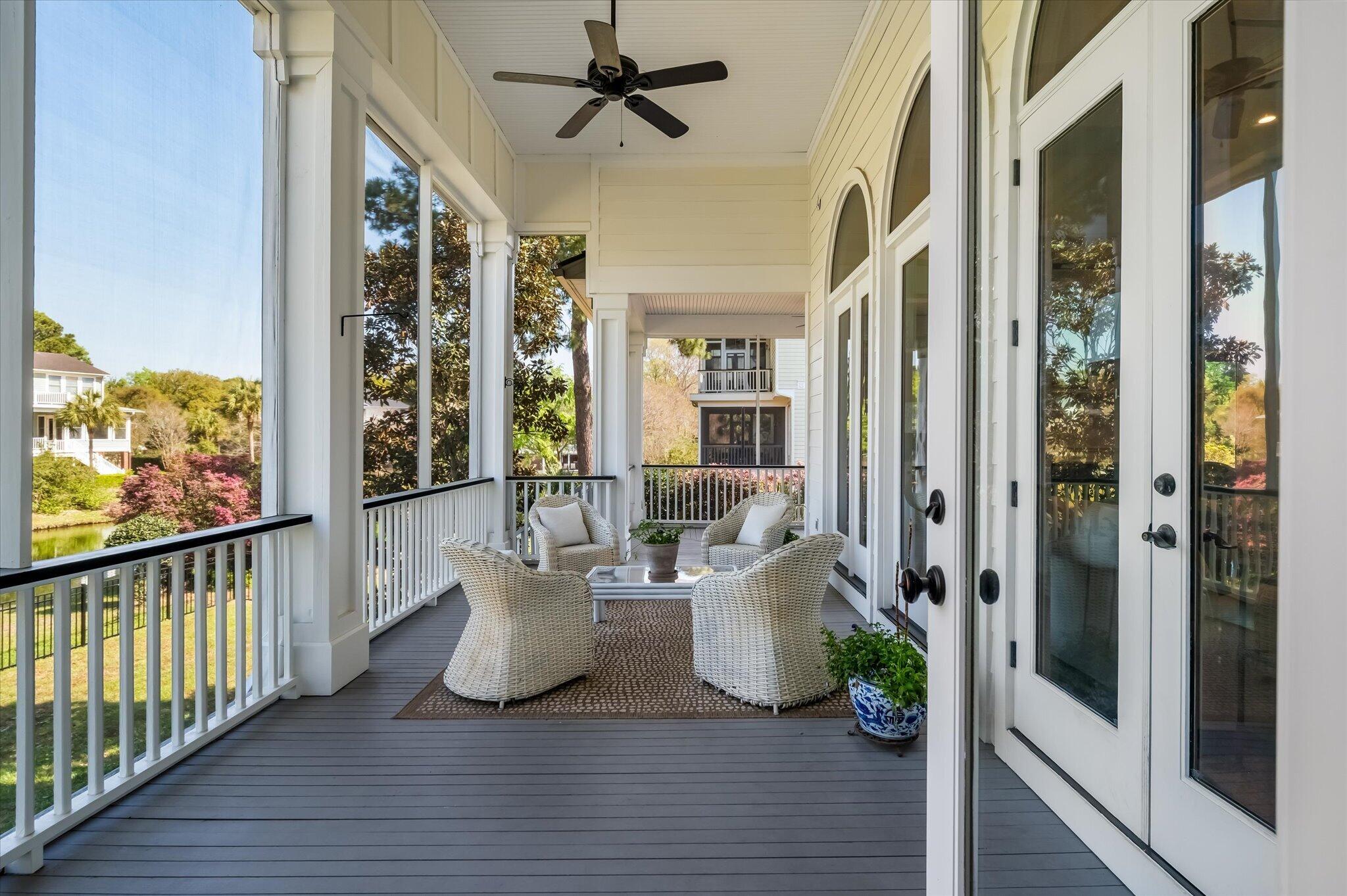 4970 Sound View Drive Mount Pleasant, SC 29466 - Photo 33 of 98 Screened Porch