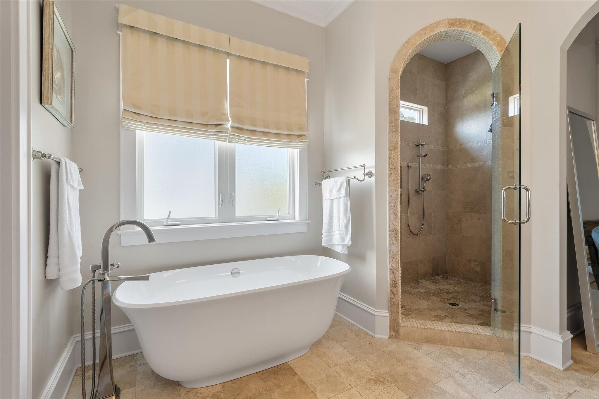 4970 Sound View Drive Mount Pleasant, SC 29466 - Photo 46 of 98 Soaking Tub & Walk-in Shower