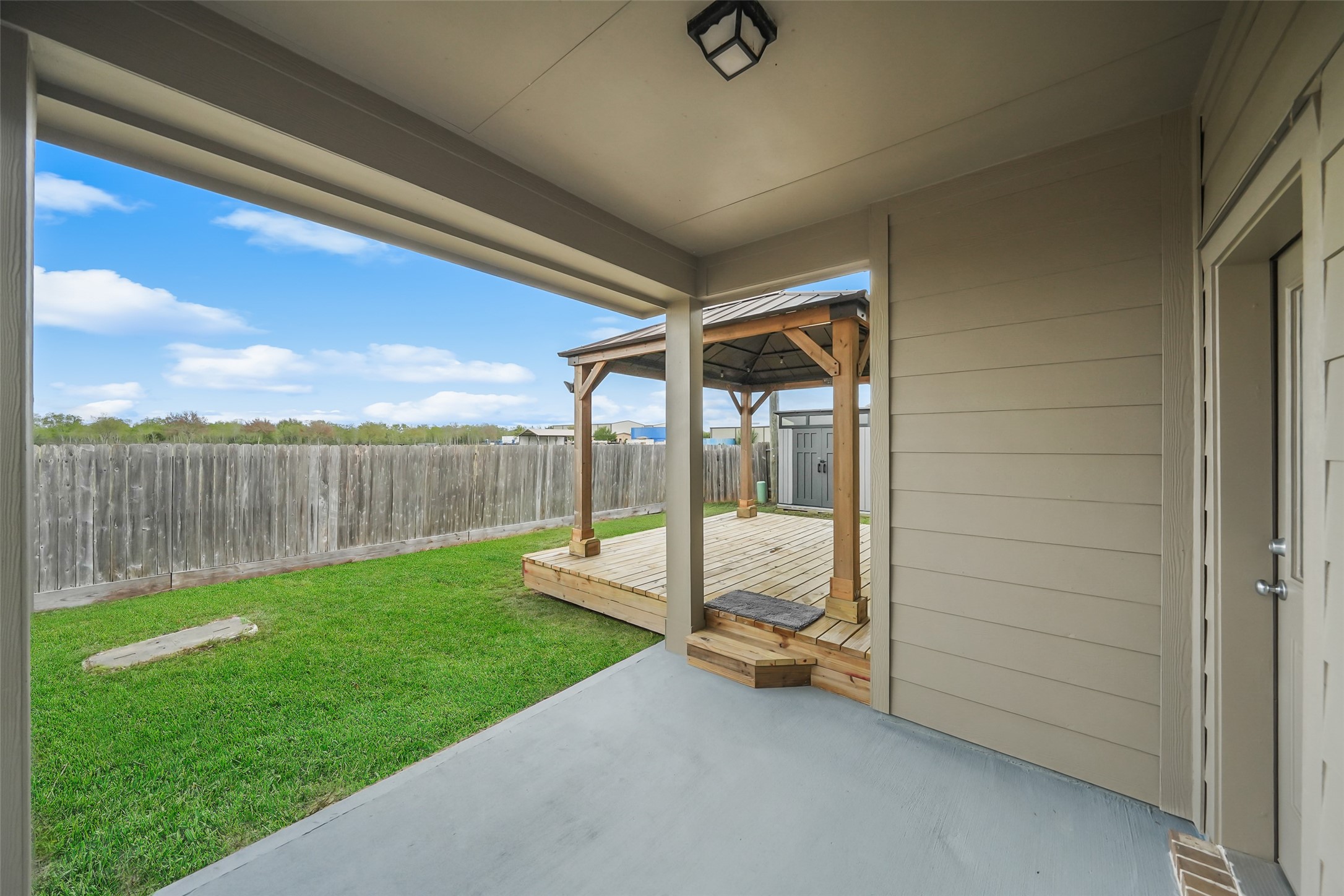 234 Ashley Way Alvin, TX 77511 - Photo 37 of 42 Patio and a deck.