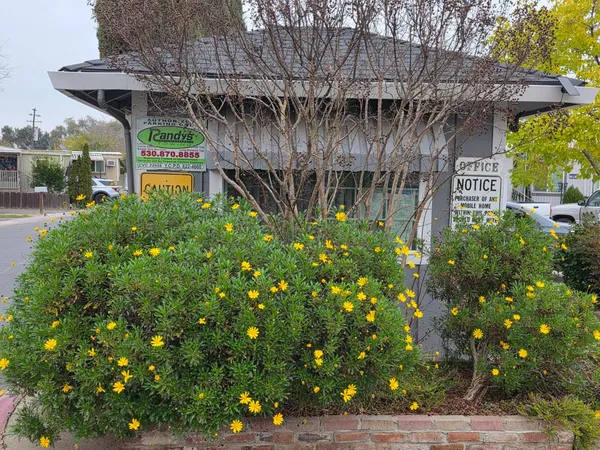 a close up of street sign