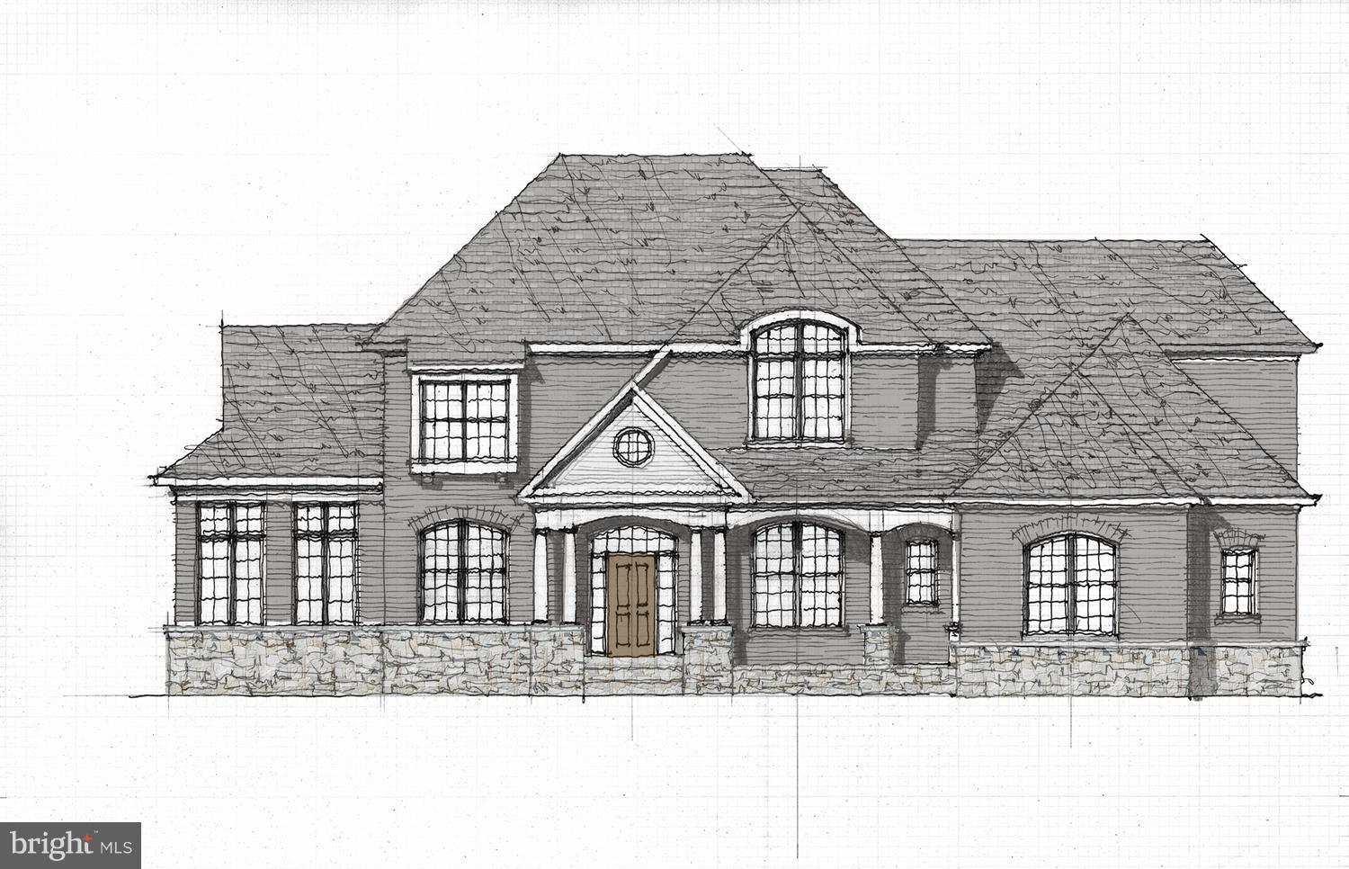 2552 Vale Ridge Court Oakton, VA 22124 - Photo 1 of 30 Elevation rendering