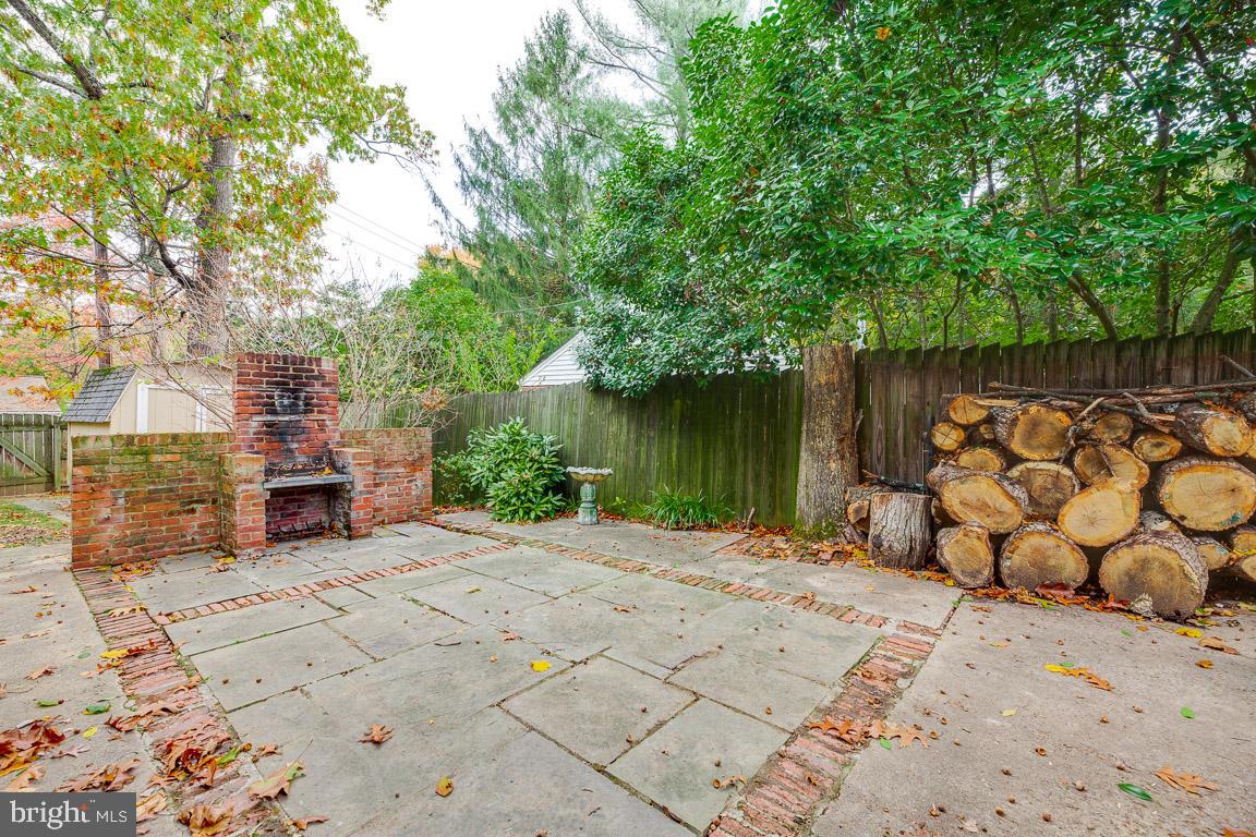 3600 Lowell Place Silver Spring, MD 20902 - Photo 29 of 33 Outdoor living with a fireplace!