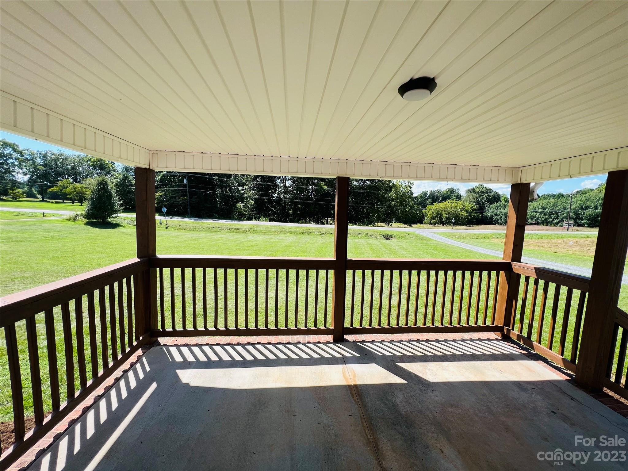 5310 Fallston Road Lawndale, NC 28090 - Photo 4 of 20 a view of a balcony with yard