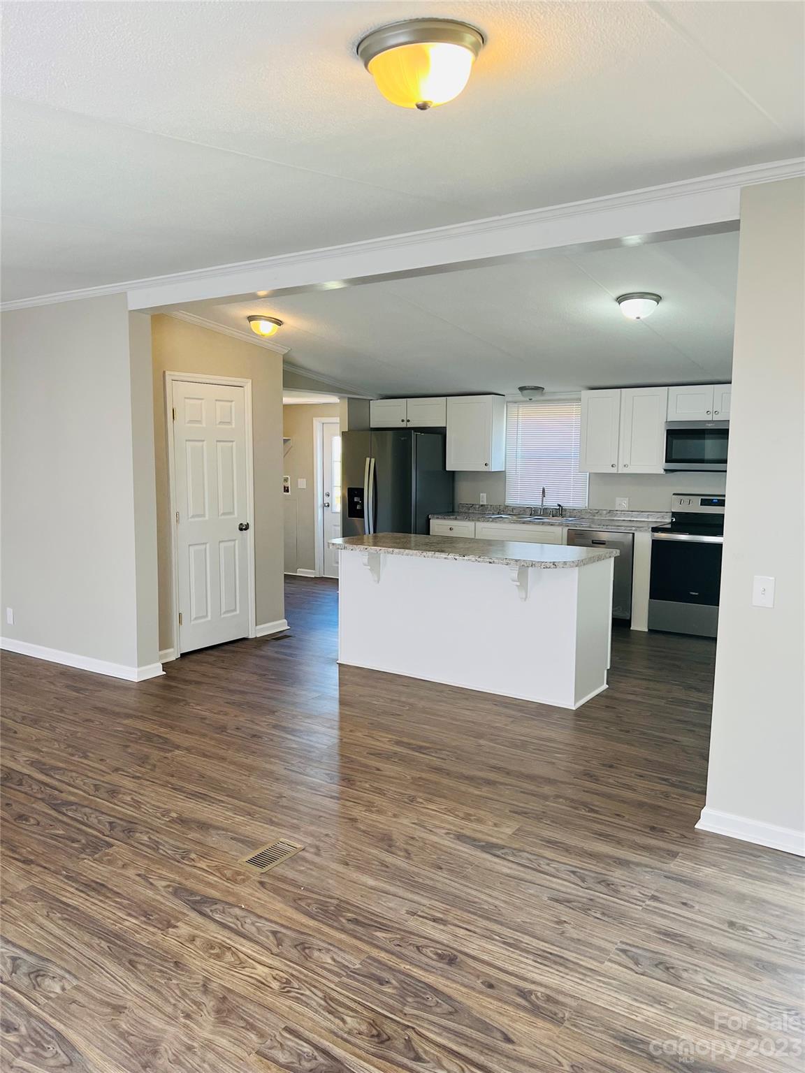 5310 Fallston Road Lawndale, NC 28090 - Photo 9 of 20 a view of kitchen with wooden floor