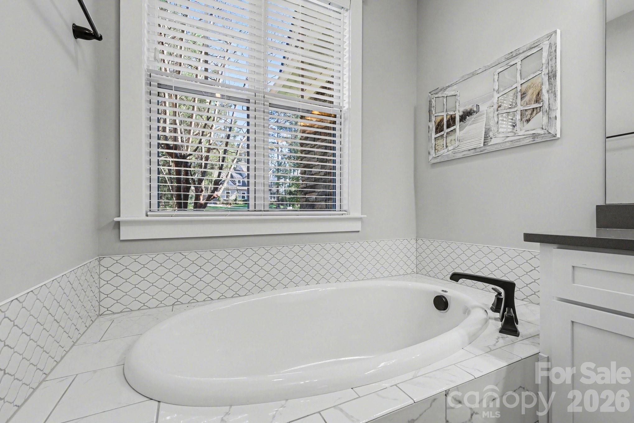 4193 Persimmon Road Lancaster, SC 29720 - Photo 19 of 42 a white bath tub sitting in a bathroom next to a window