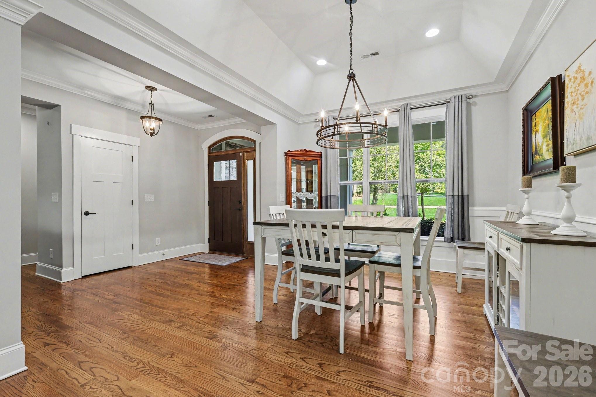 4193 Persimmon Road Lancaster, SC 29720 - Photo 5 of 42 a view of a dining room with furniture window and wooden floor