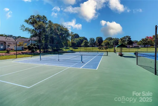 a view of a tennis court