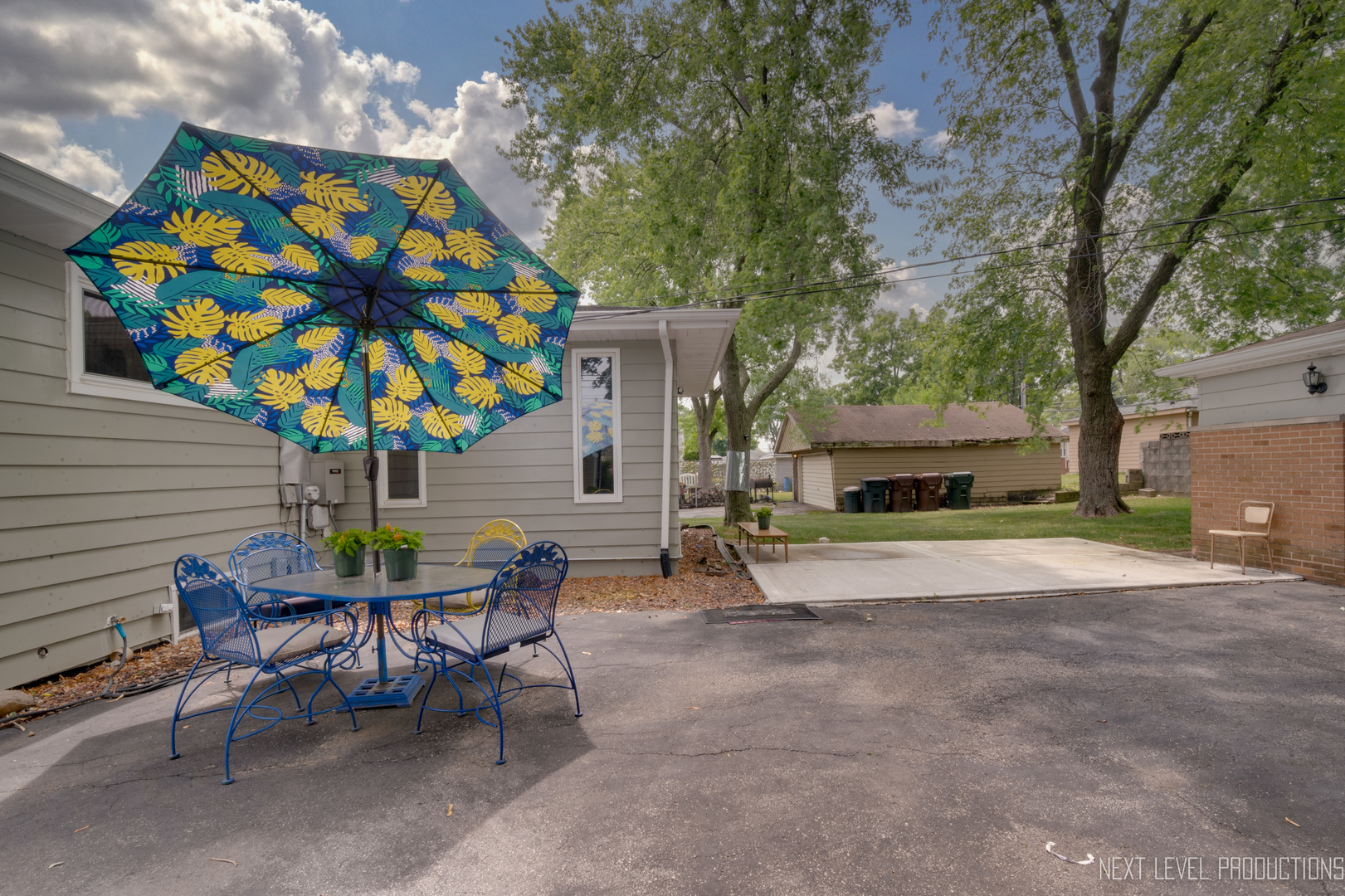 22816 Ridgeway Avenue Richton Park, IL 60471 - Photo 21 of 25 a view of a house with garden and sitting area