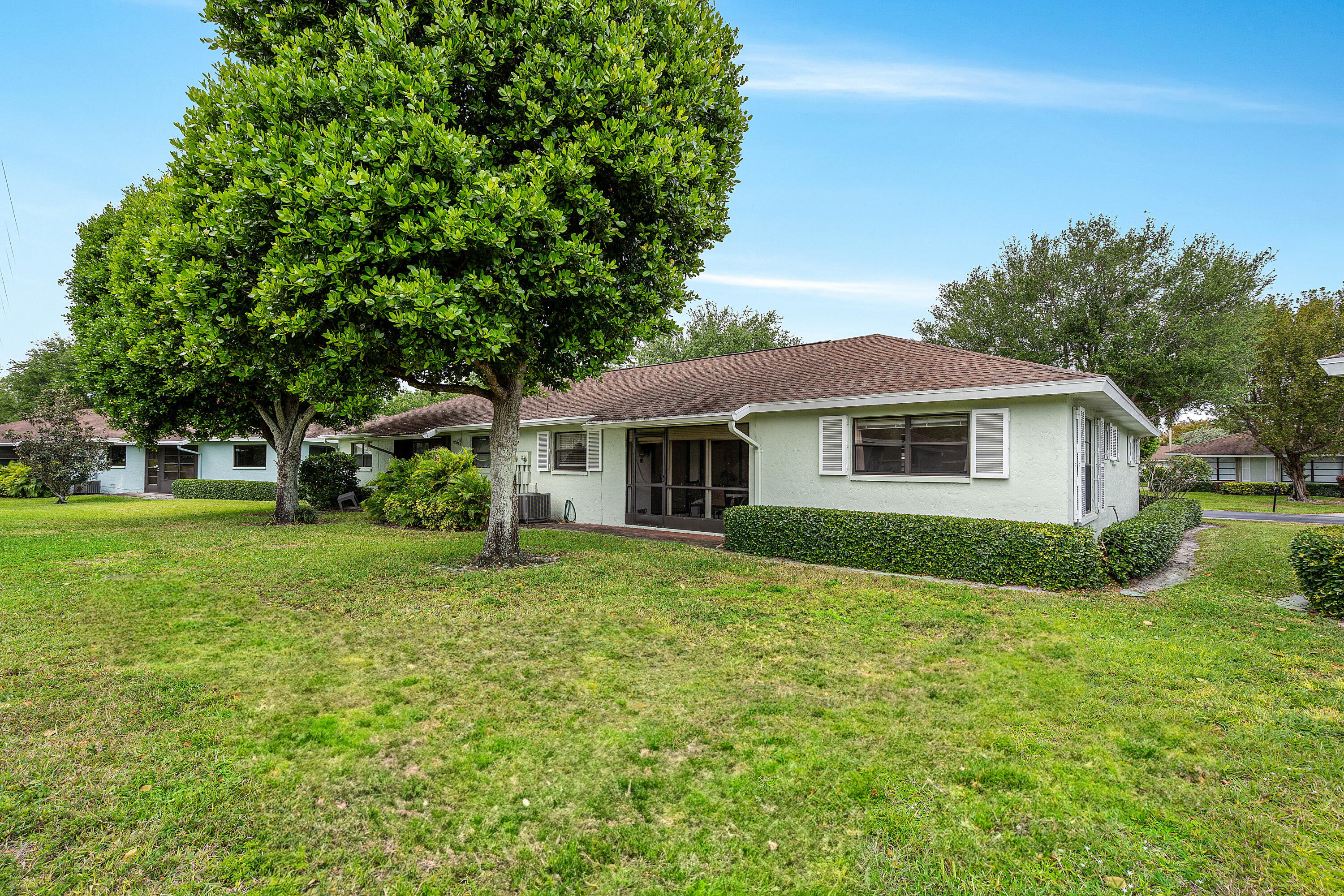 4350 Pear Tree Circle, Unit A Boynton Beach, FL 33436 - Photo 24 of 30 Back of villa