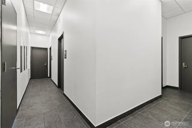 a view of kitchen and living room