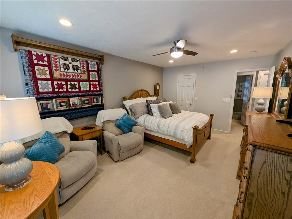 146 Rylie Drive Harmony, PA 16037 - Photo 24 of 43 a bedroom with furniture and a flat screen tv