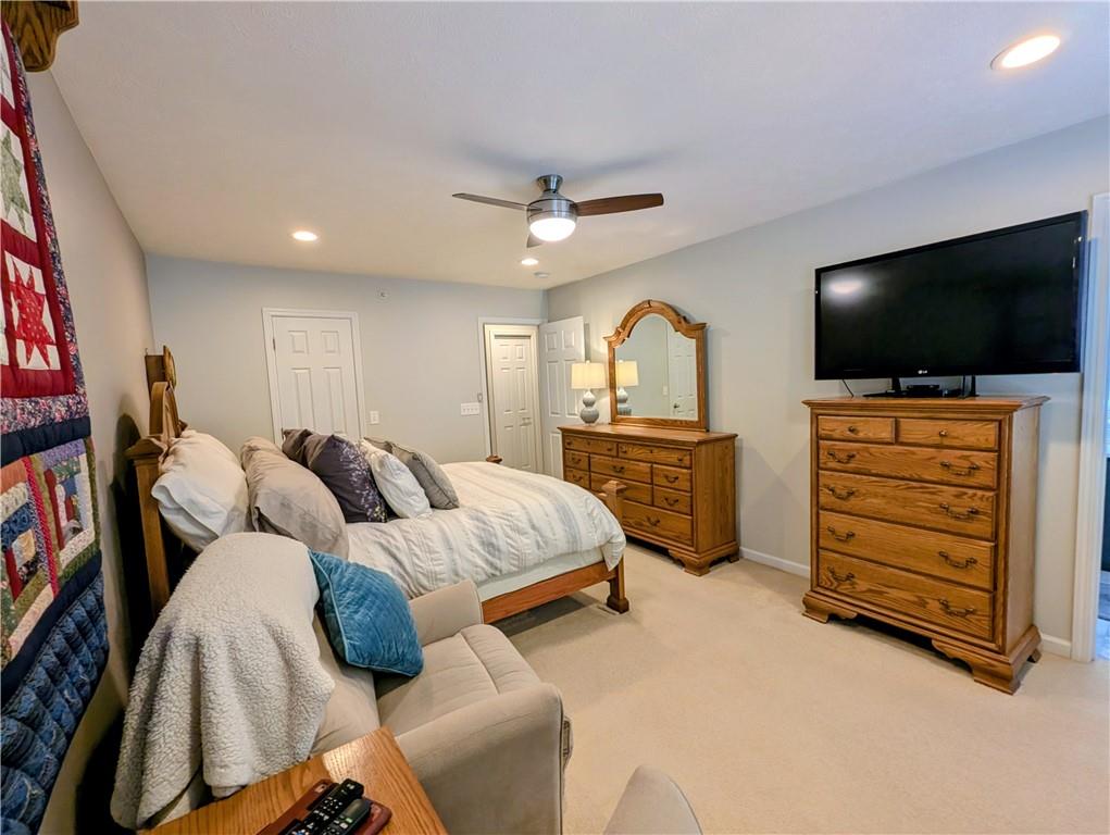 146 Rylie Drive Harmony, PA 16037 - Photo 25 of 43 a bedroom with furniture and a flat screen tv
