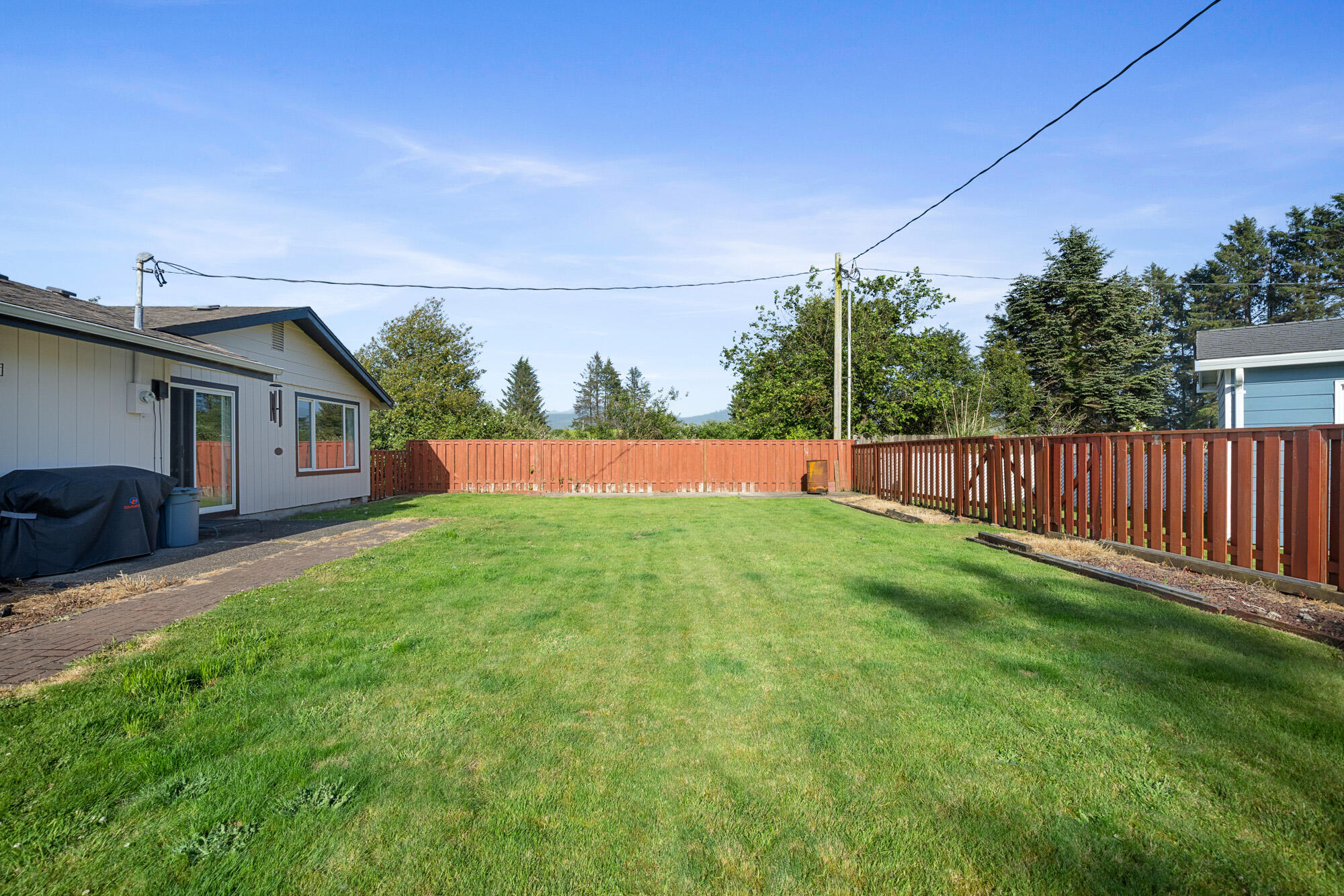 4209 Filbert Street Tillamook, OR 97141 - Photo 5 of 25 Fibert Back Yard